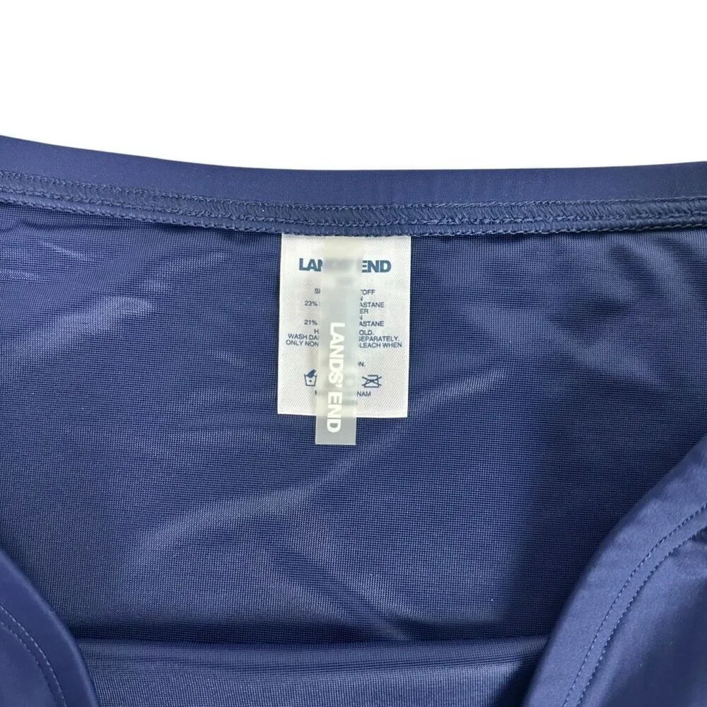 Lands End Ultra High Waisted Bottom size 18W Blue